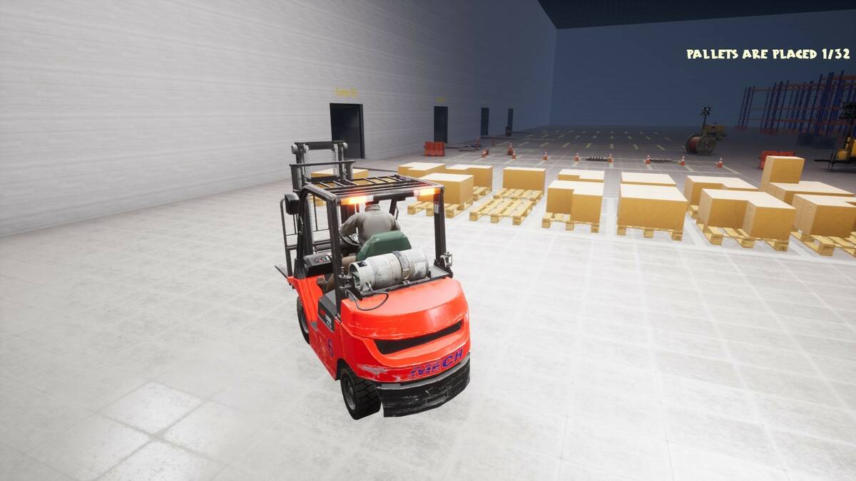 Скриншот 8 к игре Warehouse Simulator: Forklift Driver