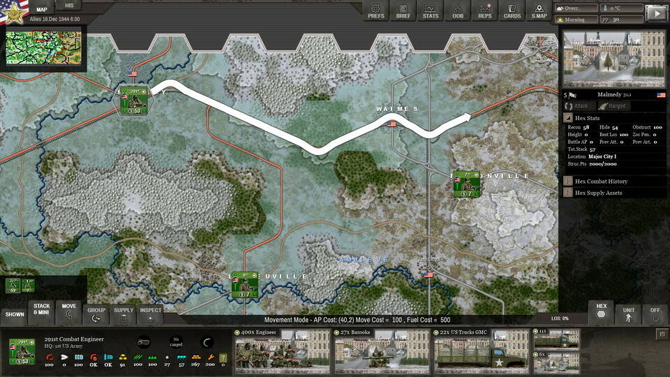 Скриншот 7 к игре Decisive Campaigns: Ardennes Offensive
