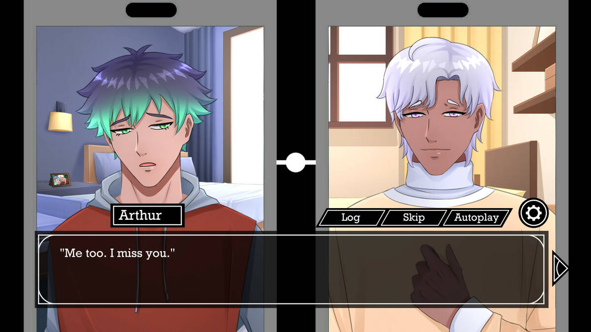 Скриншот 5 к игре Mixed Feelings: While You Were Away - Boys Love (BL) Visual Novel