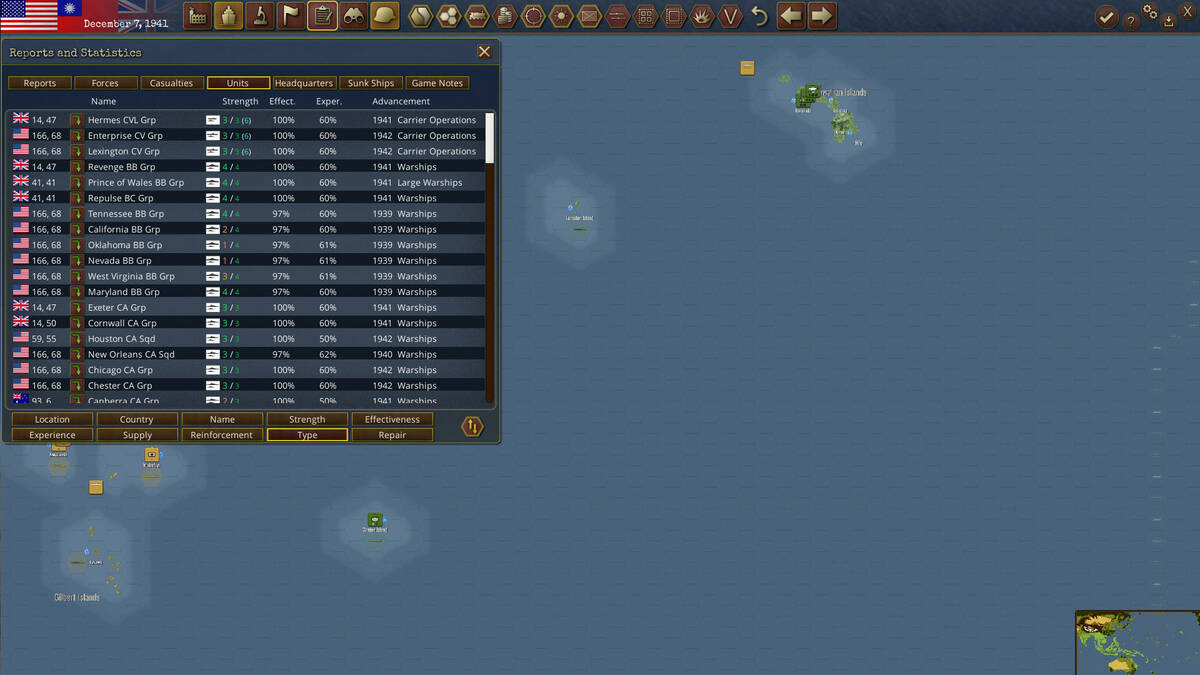 Скриншот 8 к игре Warplan Pacific