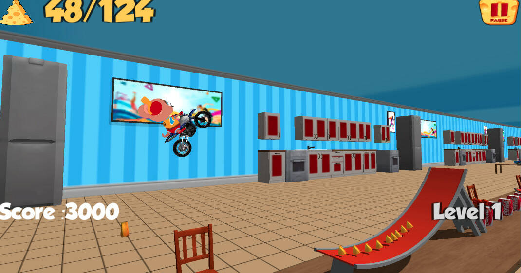 Скриншот 5 к игре Moto Mouse Stunt Mania