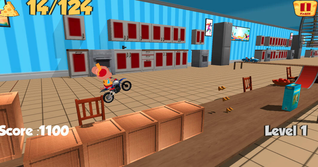 Скриншот 7 к игре Moto Mouse Stunt Mania