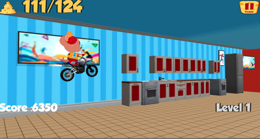Скриншот 8 к игре Moto Mouse Stunt Mania