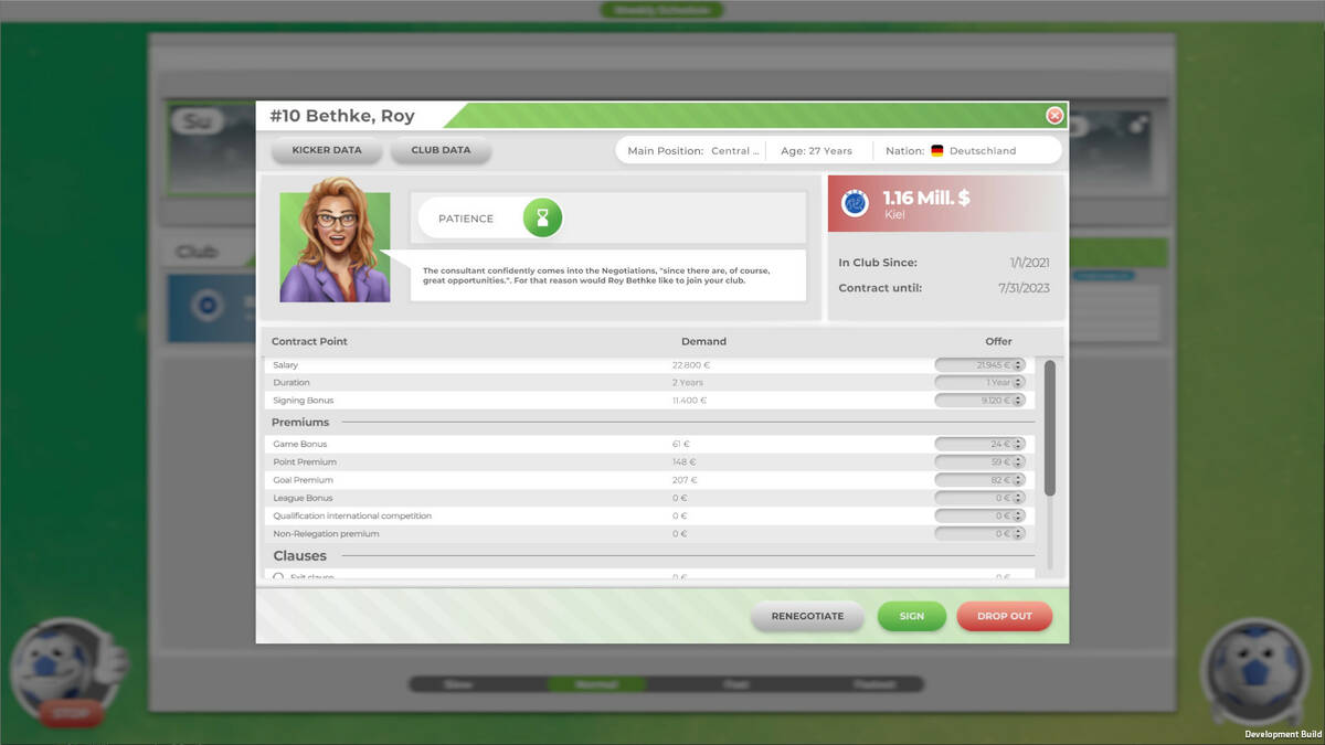 Скриншот 8 к игре GOAL! The Club Manager