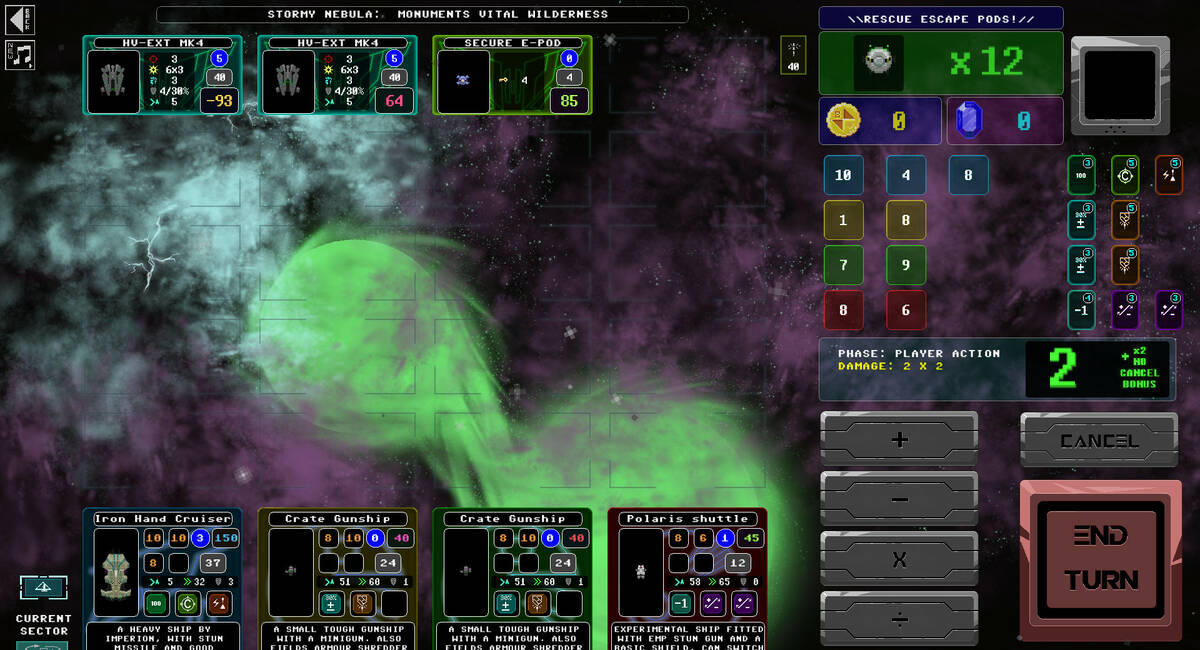 Скриншот 6 к игре STAR MATH: Interstellar Rogue 2