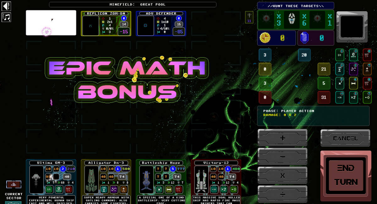 Скриншот 8 к игре STAR MATH: Interstellar Rogue 2