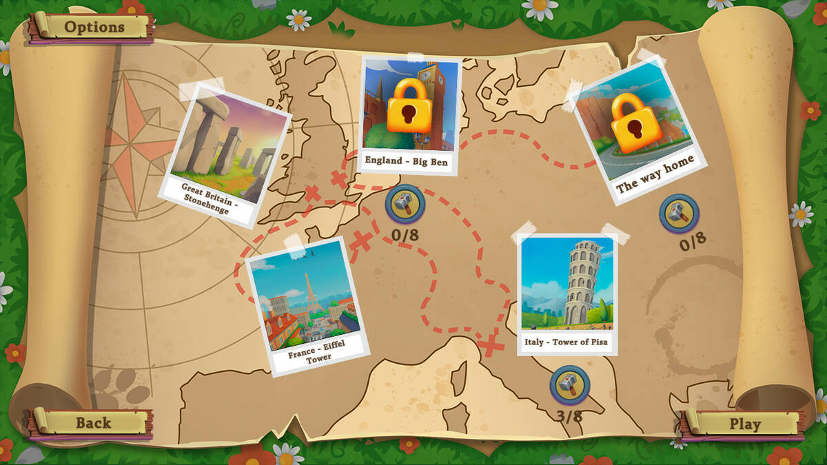 Скриншот 7 к игре Adventure Mosaics. Moto-Trip