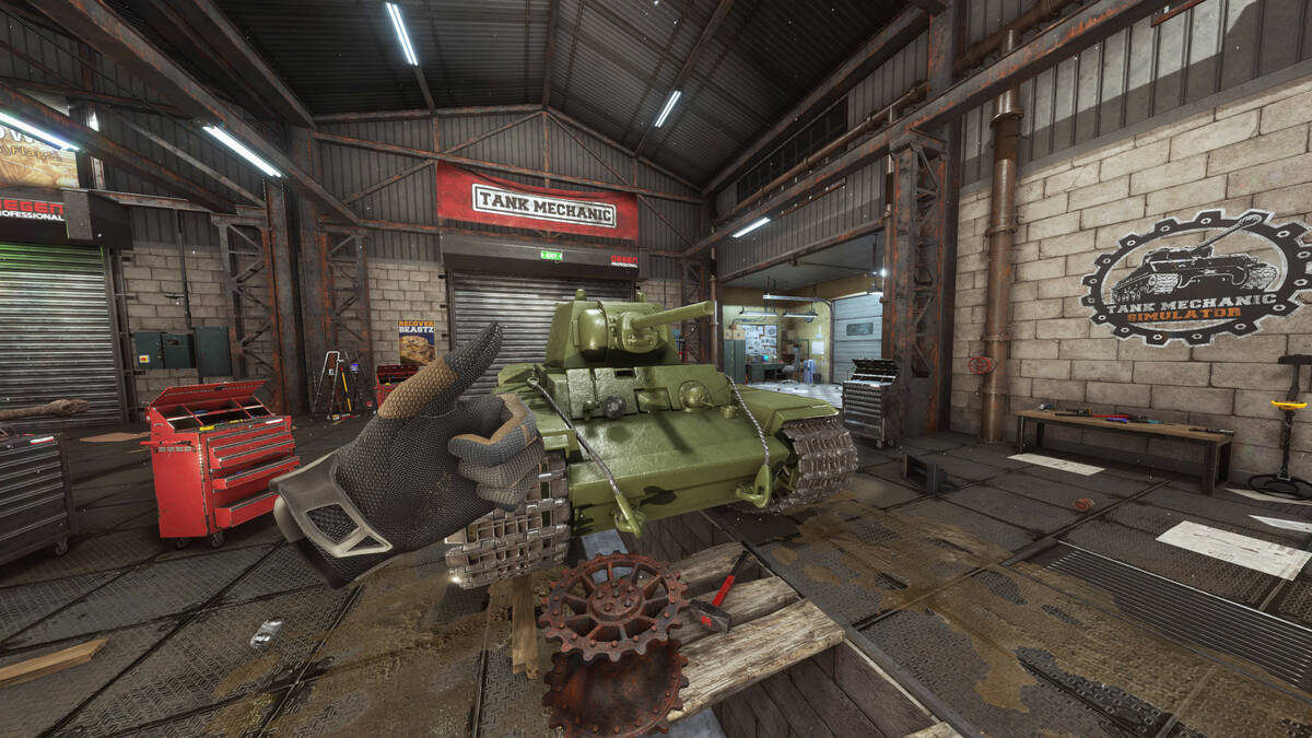 Скриншот 7 к игре Tank Mechanic Simulator VR: Prologue