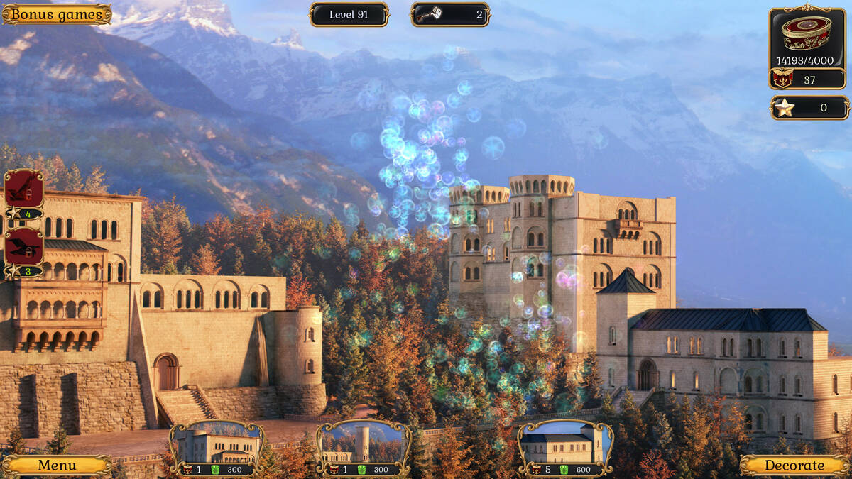 Скриншот 6 к игре Jewel Match Origins 2 - Bavarian Palace Collector's Edition