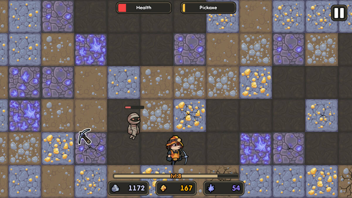 Скриншот 6 к игре Golden Mine Pickaxe 2: Mummy Tombs