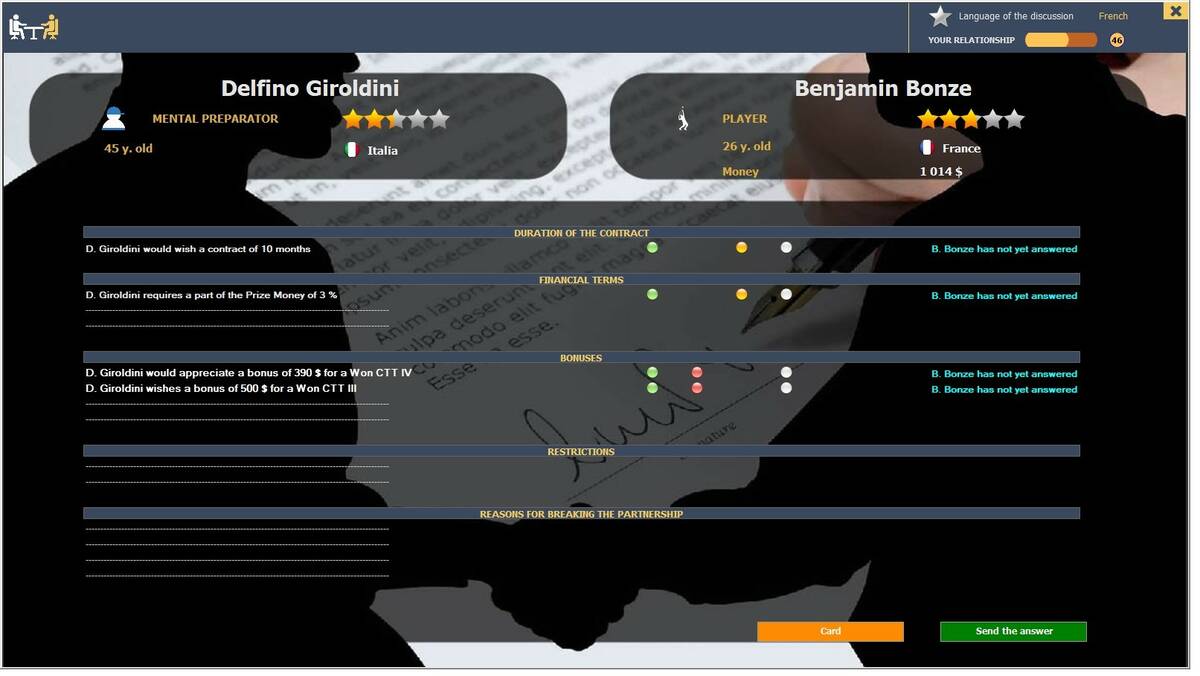 Скриншот 5 к игре Absolute Tennis Manager