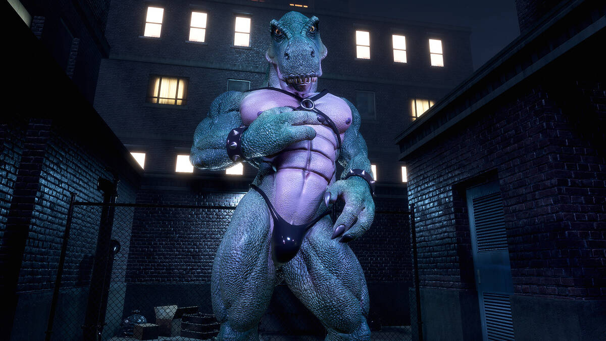 Mutant alley dinohazard