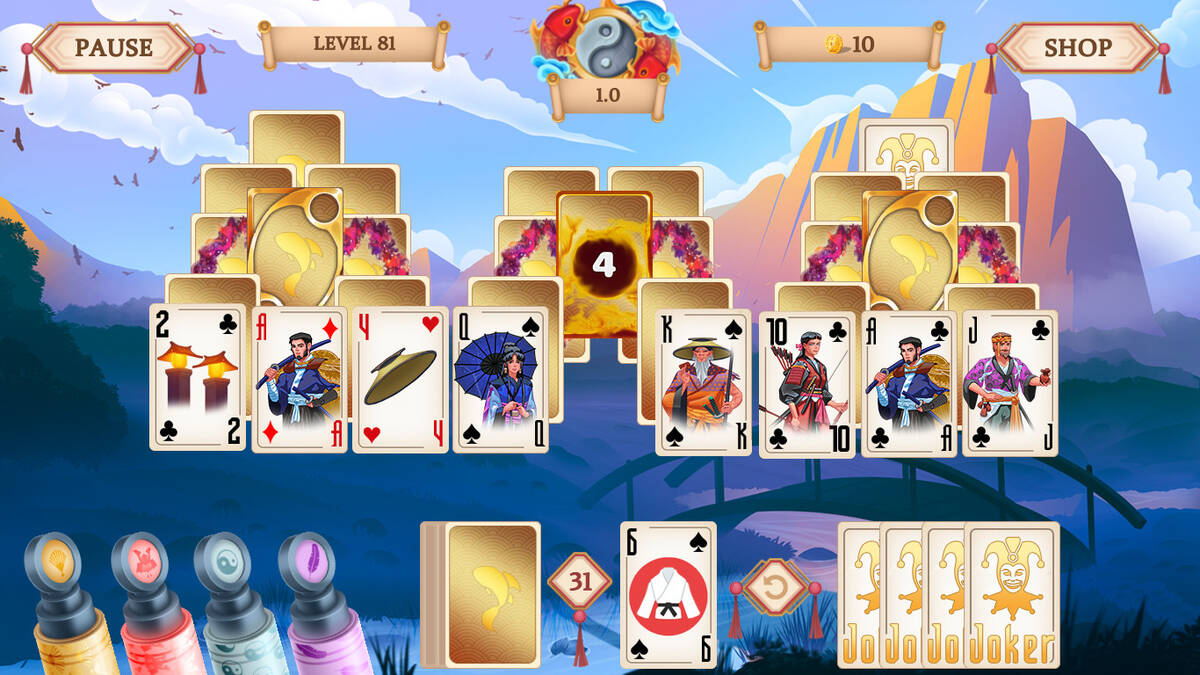 Samurai Solitaire. Threads of Fate: обзор, публикации, гайды и релиз  карточная игры Samurai Solitaire. Threads of Fate