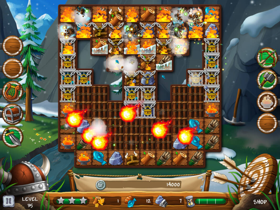 Скриншот 8 к игре Secret of the Vikings - Mystery island