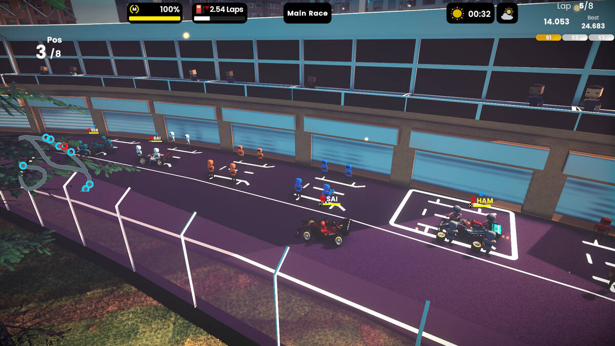 Скриншот 6 к игре Formula Bwoah: Online Multiplayer Racing
