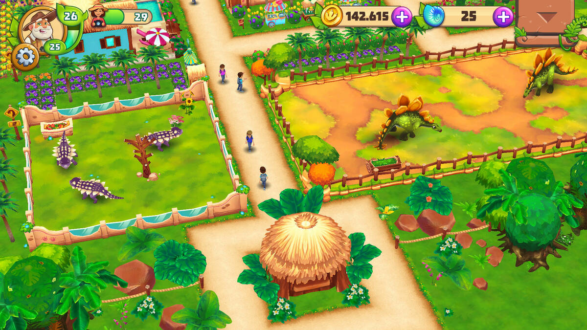 Скриншот 5 к игре Dinosaur Park – Primeval Zoo