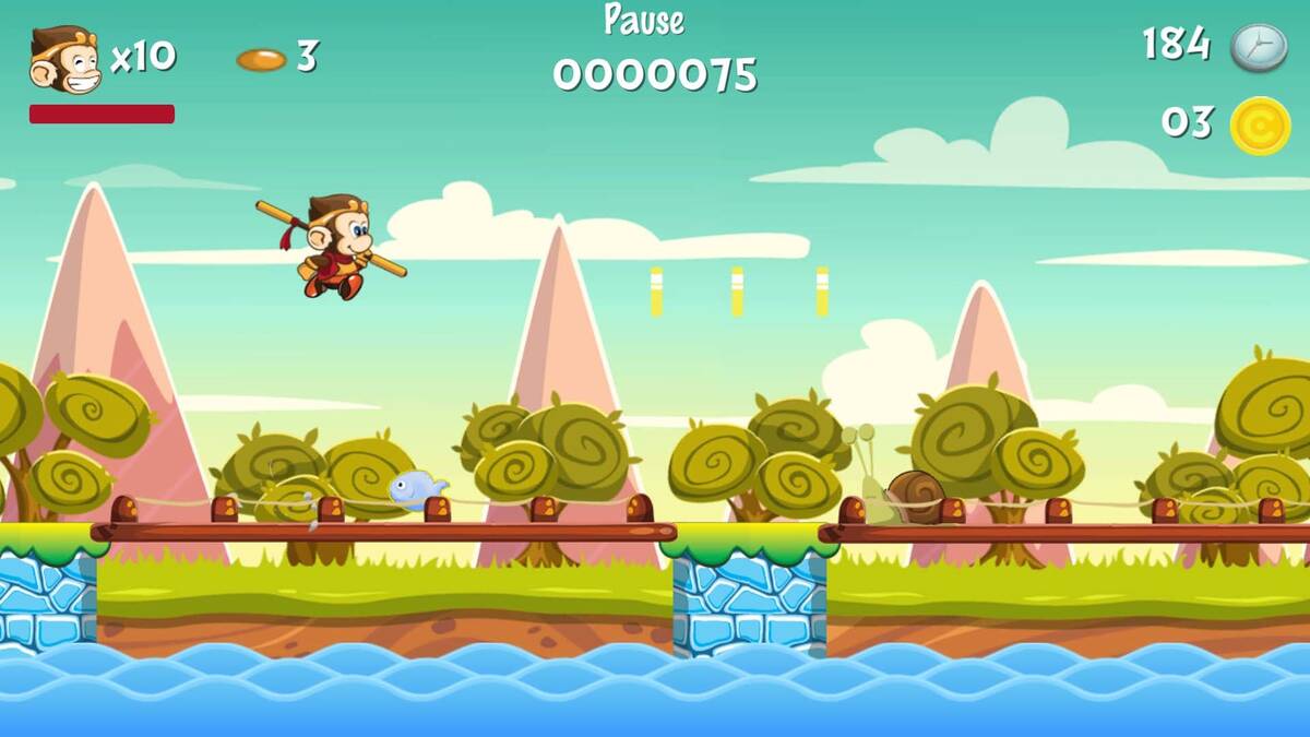Скриншот 5 к игре Monkey Adventure