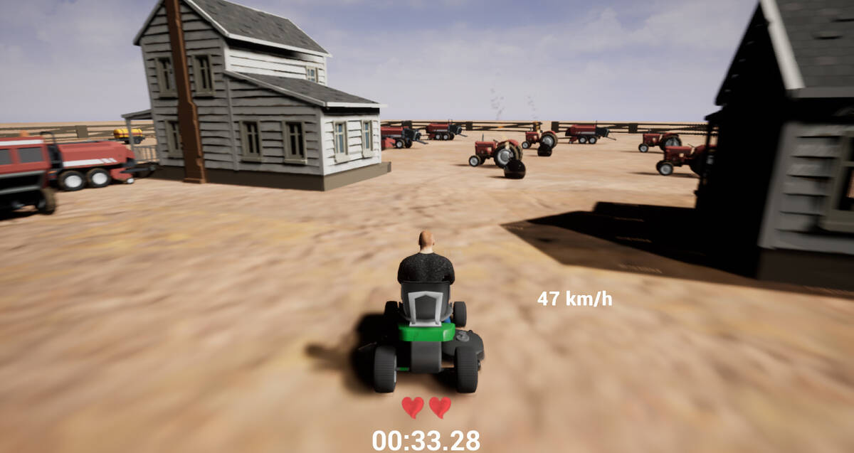 Скриншот 6 к игре Lawnmower game: Mortal Race