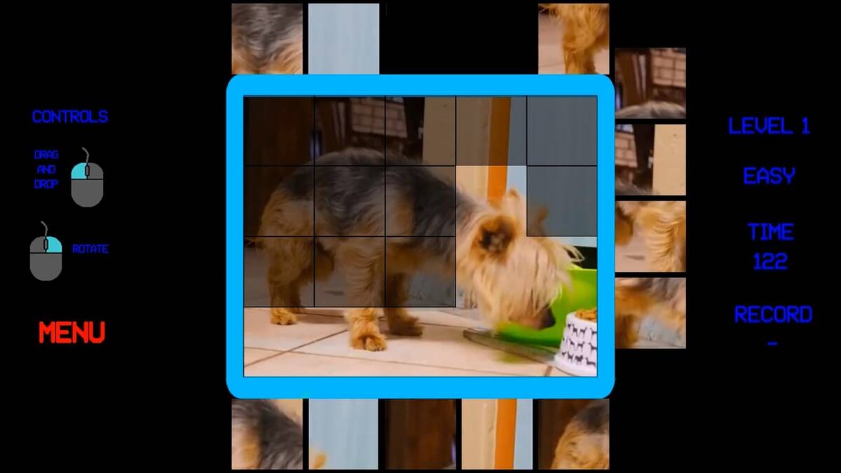 Скриншот 5 к игре Dogs Cyberpuzzle