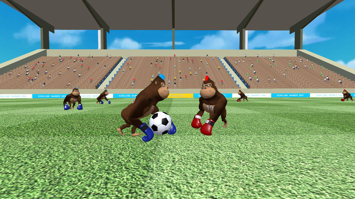 Gorilla Soccer: обзор, публикации, гайды и релиз экшен moba симулятор игры  Gorilla Soccer