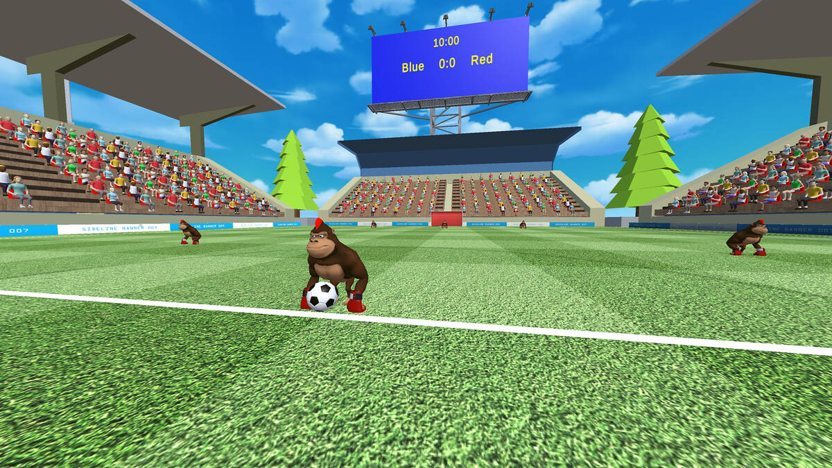 Gorilla Soccer: обзор, публикации, гайды и релиз экшен moba симулятор игры  Gorilla Soccer