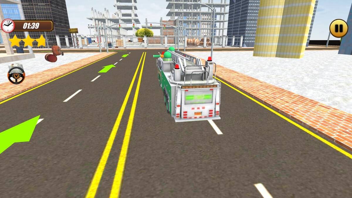 Скриншот 5 к игре Fire Truck Simulator