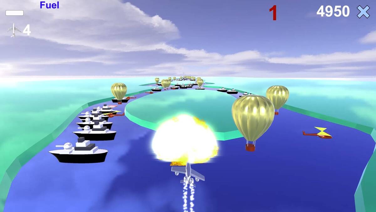 Скриншот 5 к игре River Raid 3D