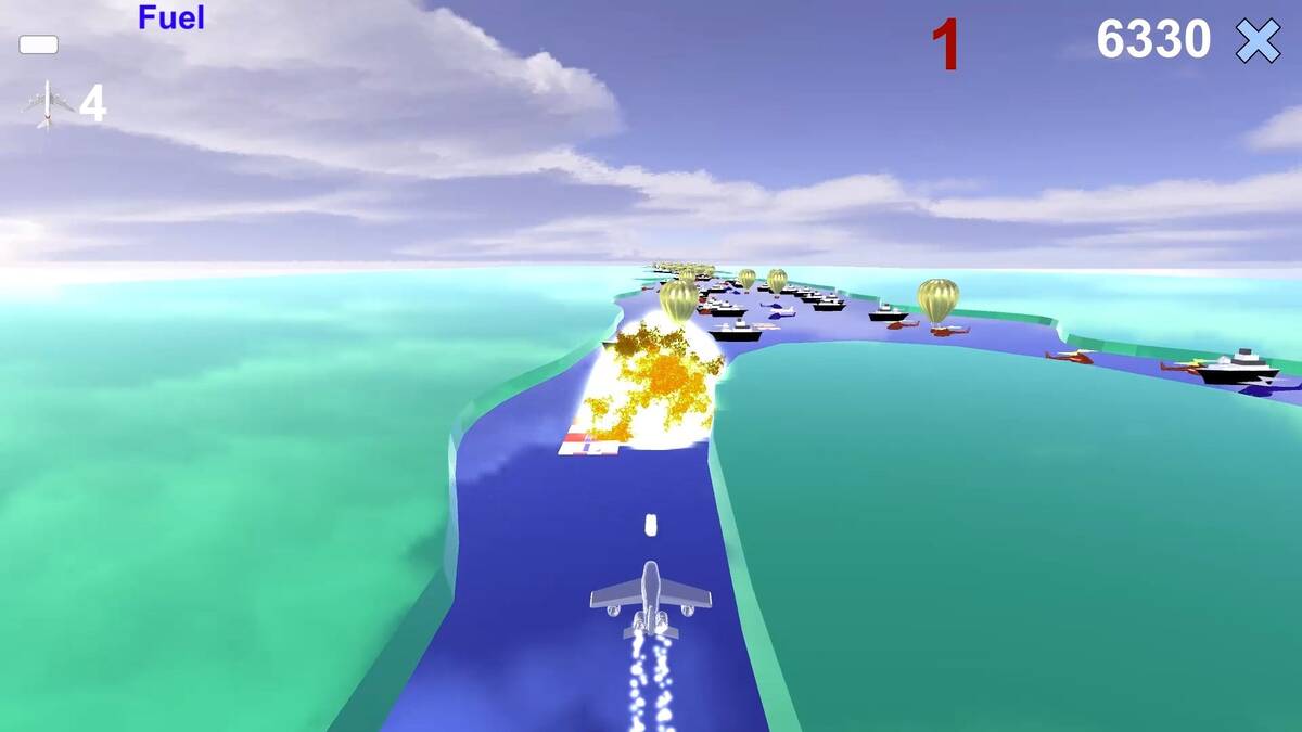 Скриншот 6 к игре River Raid 3D