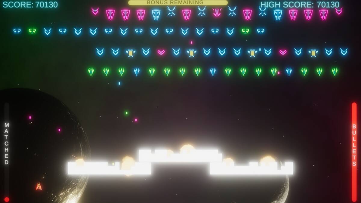 Скриншот 6 к игре Neon Invaders