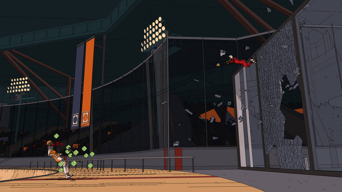 Скриншот 1 к игре Rollerdrome