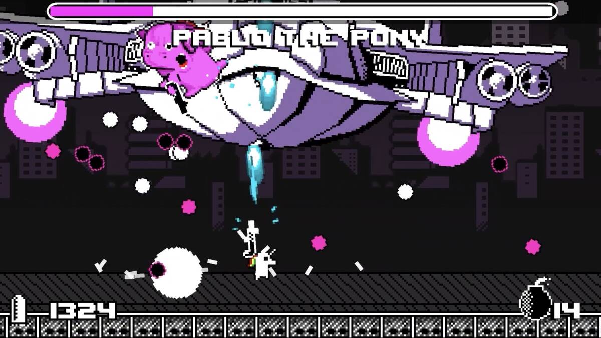 Скриншот 5 к игре Unichrome: A 1-Bit Unicorn Adventure