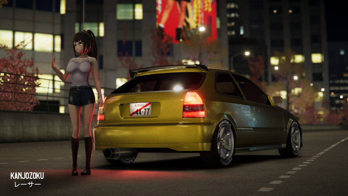 Скриншот 5 к игре Kanjozoku Game レーサー Online Street Racing & Drift