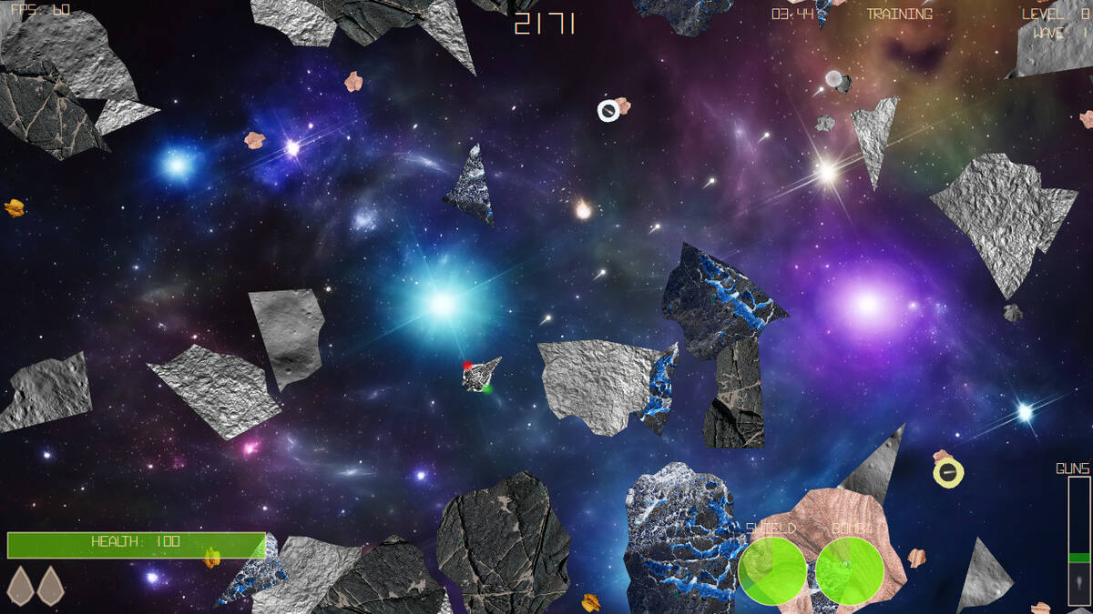 Скриншот 5 к игре Asteroids