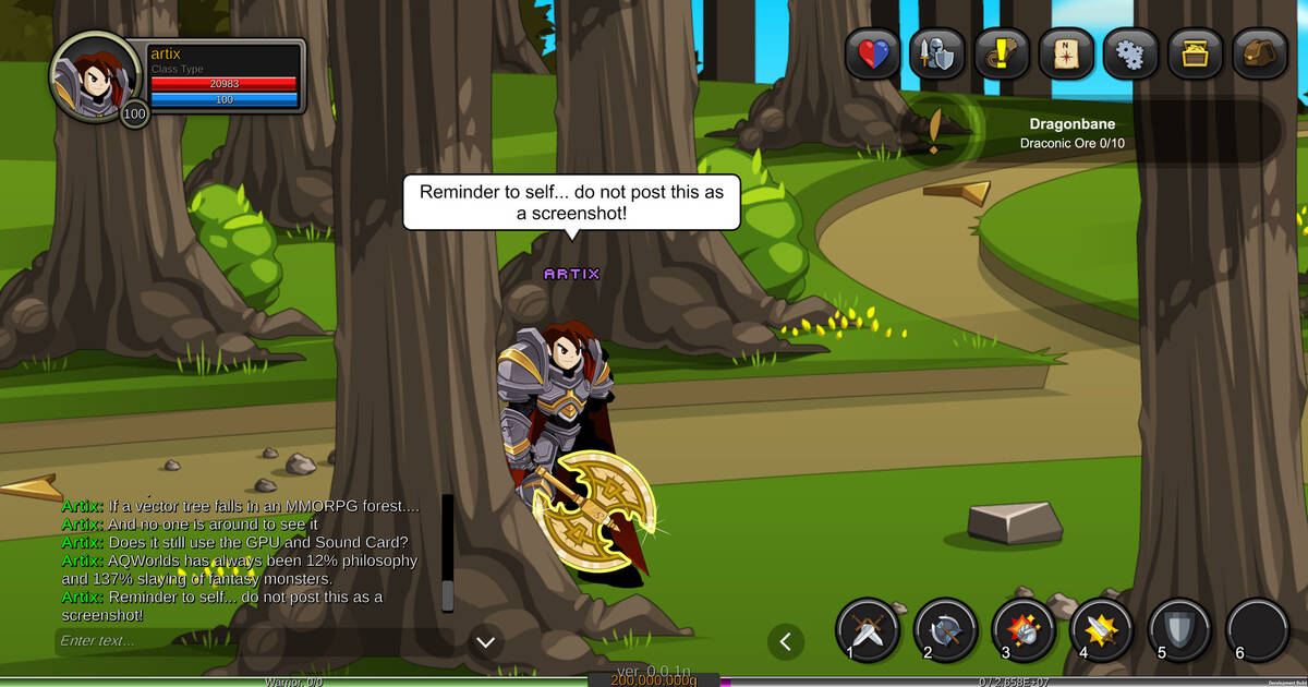 Скриншот 5 к игре AdventureQuest Worlds: Infinity
