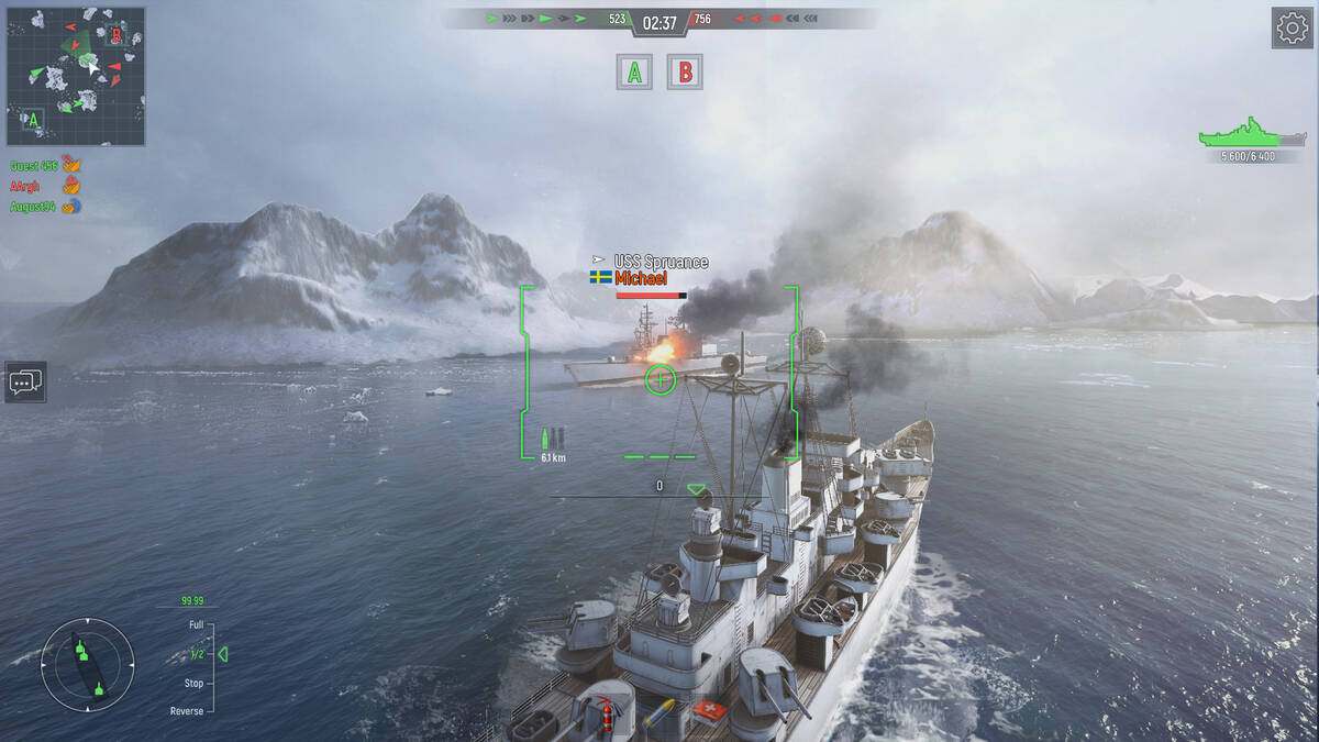 Force of Warships: обзор, публикации, гайды и релиз экшен шутер игры Force  of Warships