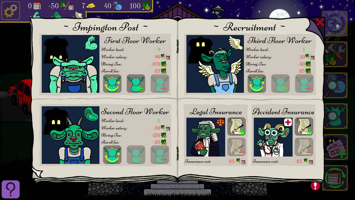 Скриншот 6 к игре Spooky Mansion Manager