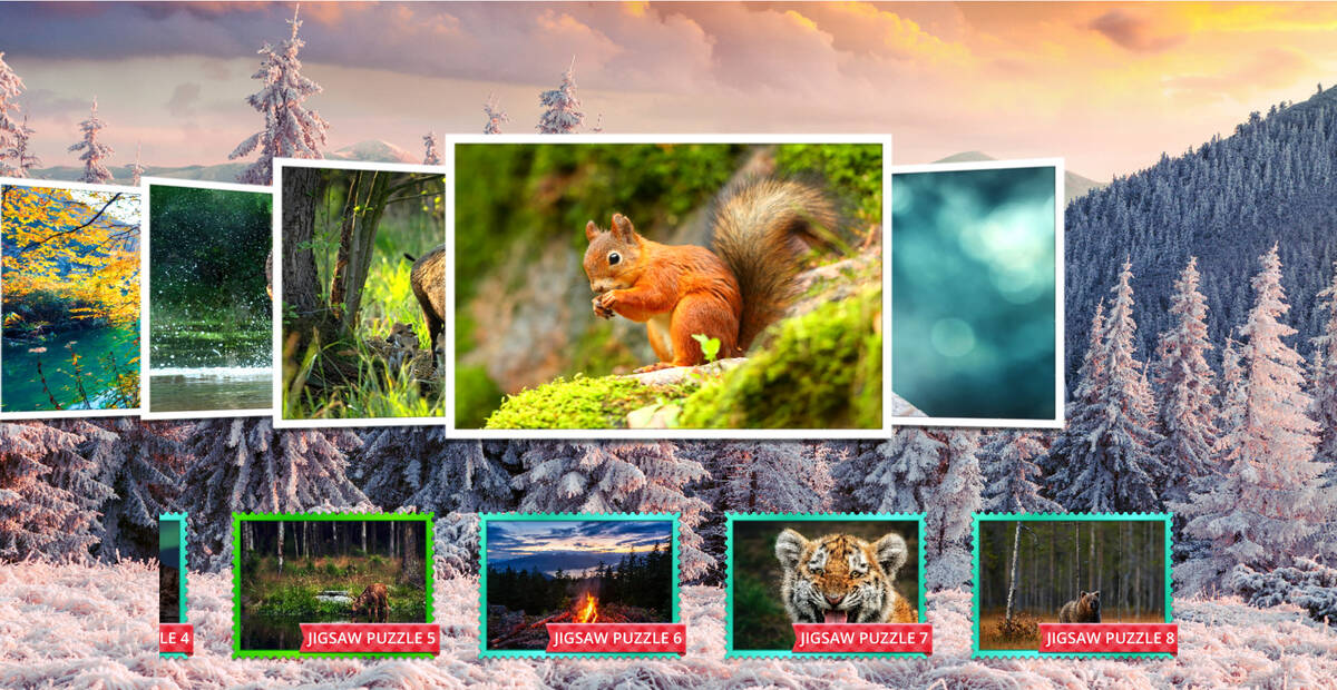 Скриншот 8 к игре Nature & Wildlife - Jigsaw Puzzle