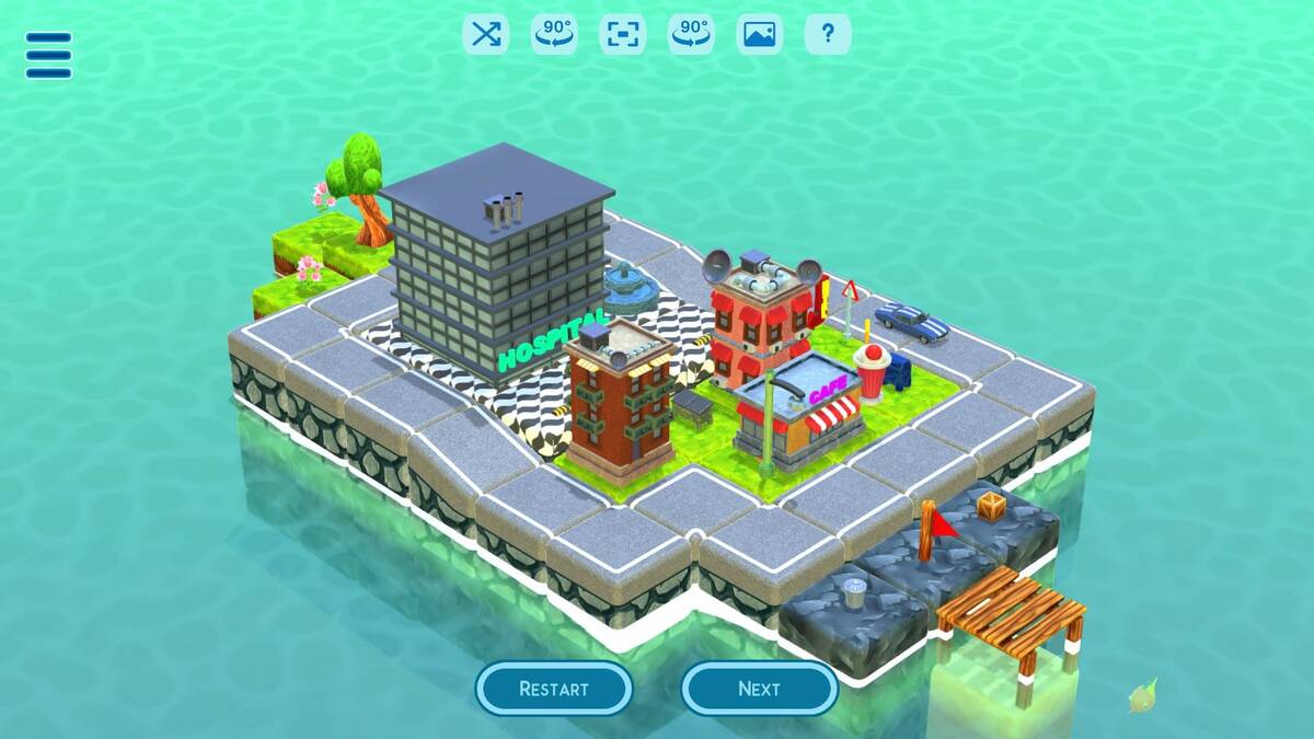Скриншот 5 к игре Island Cities - Jigsaw Puzzle