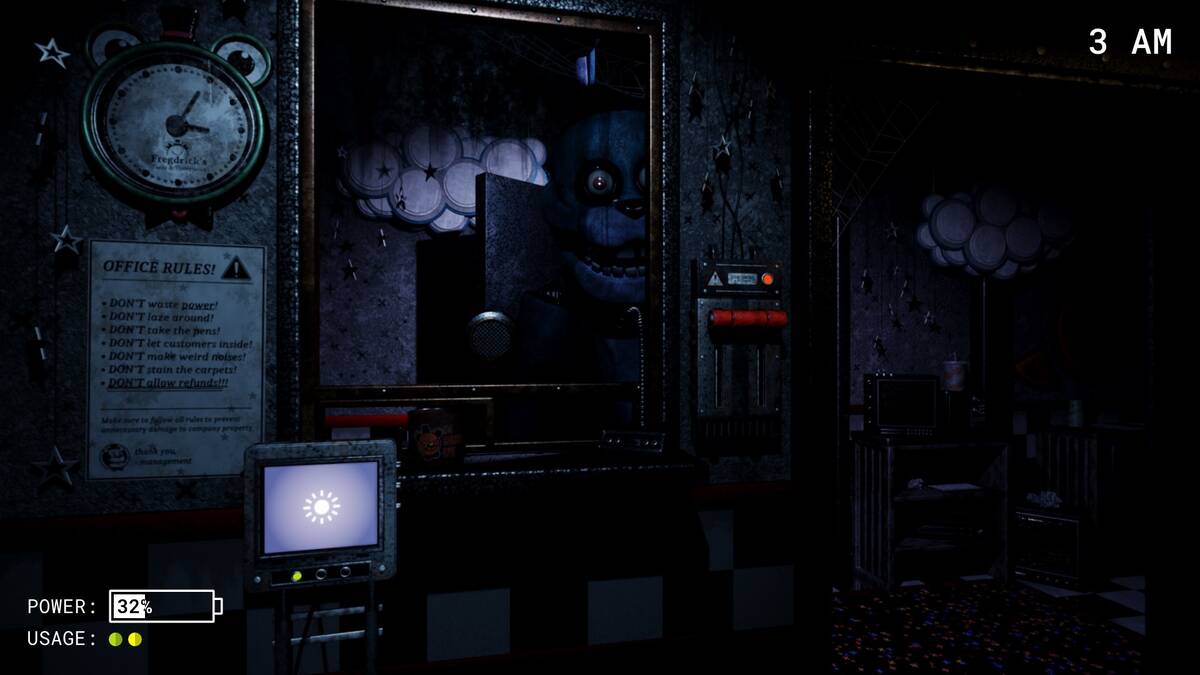 Скриншот 6 к игре Five Nights at Freddy's Plus