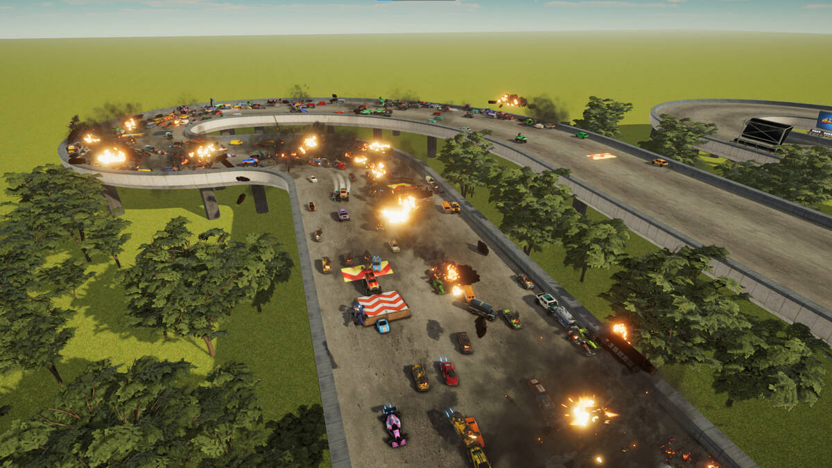 Скриншот 8 к игре Race Day Rampage: Streamer Edition