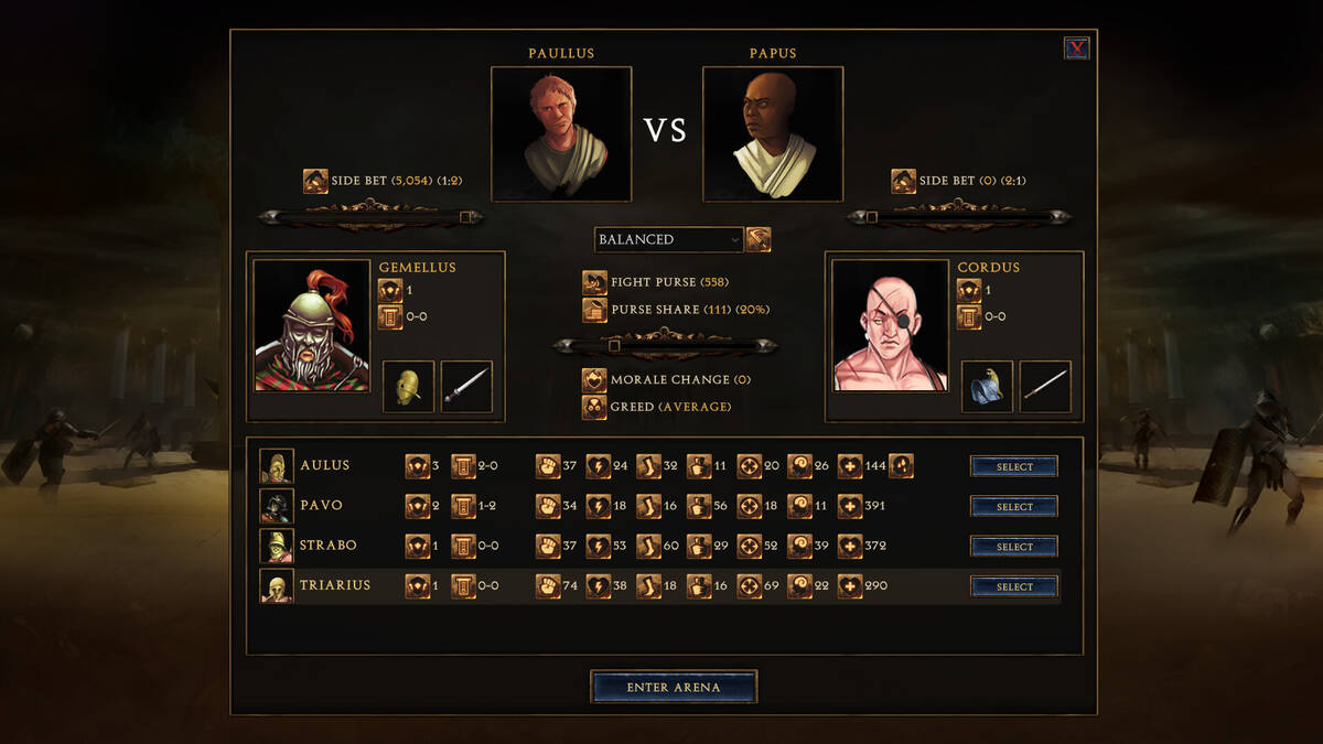 Скриншот 6 к игре Age of Gladiators Reforged
