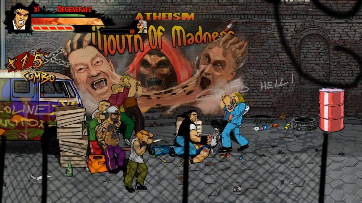Скриншот 5 к игре Skinny & Franko: Fists of Violence
