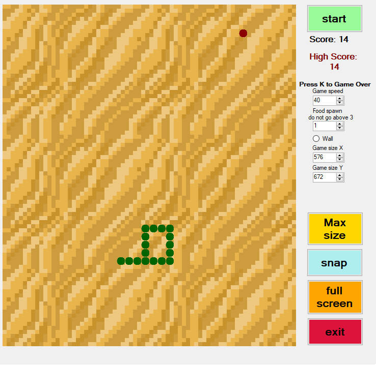 Скриншот 5 к игре Classic Snake