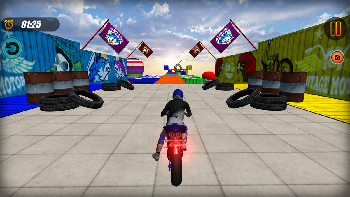 Скриншот 8 к игре Stunts Contest Super Bike