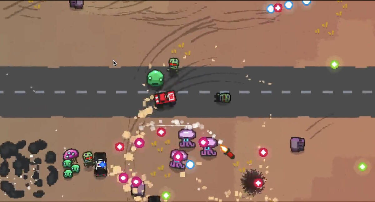 Скриншот 5 к игре Guncar Arena