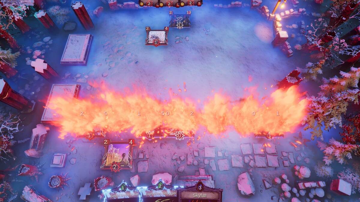 Скриншот 5 к игре Dire Fog: Tactical Card Combat