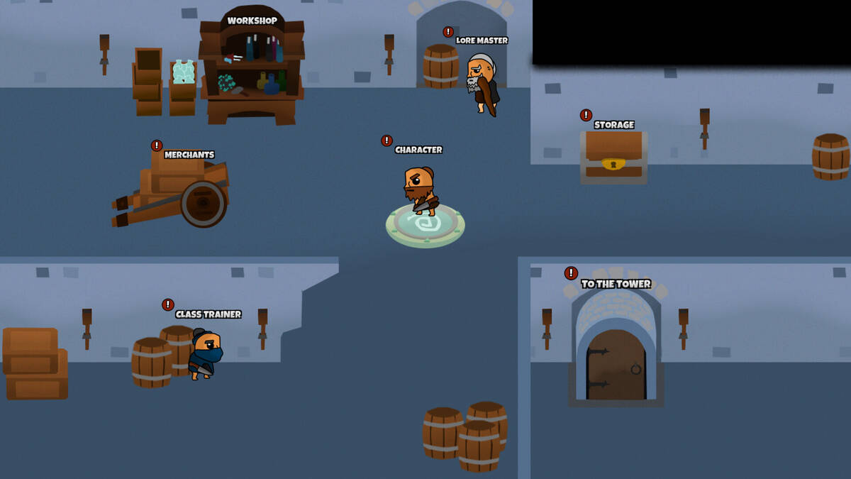Скриншот 2 к игре Tower Walker: MMO Grind Simulator