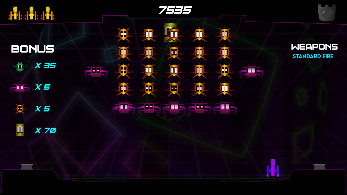 Скриншот 5 к игре Galactoids - Galactic Invaders