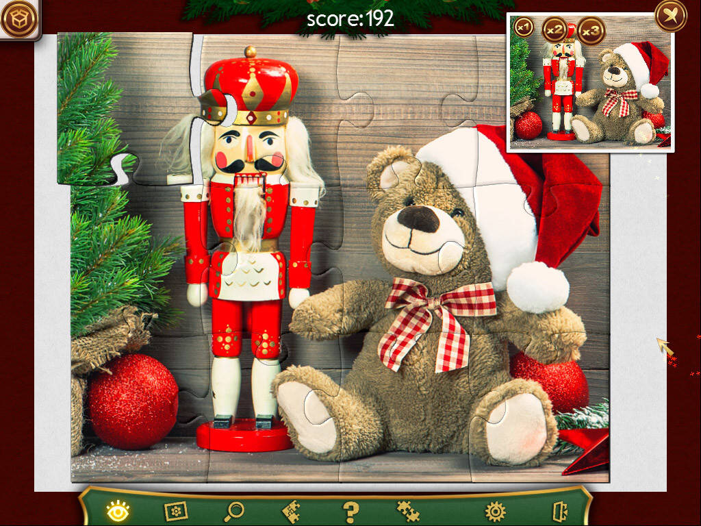 Christmas 2. Картинки новогодние сыграем в игру. Скриншот Christmas Jigsaw Puzzles.. Новогодний пазл для игры. Holiday Jigsaw Christmas.