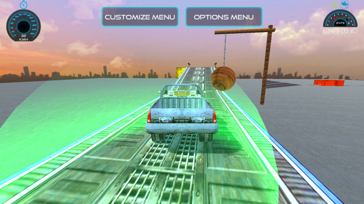 Скриншот 6 к игре Stunts Contest Extreme Cars